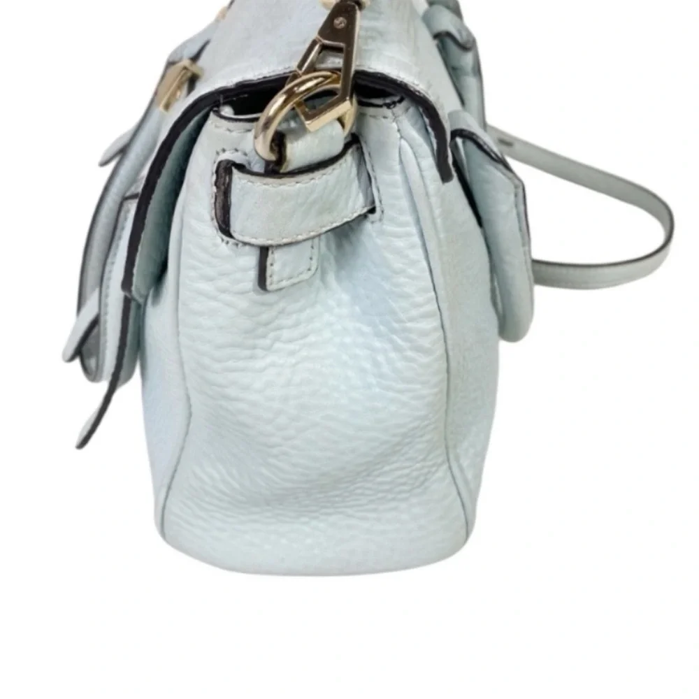 REBECCA MINKOFF Jules Satchel Light Blue